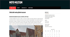 Desktop Screenshot of motomuseum.cz