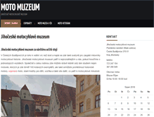 Tablet Screenshot of motomuseum.cz